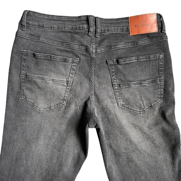 Original Ben Sherman Slim Fit Stretch Charcoal Jeans 33 - Picture 4 of 11